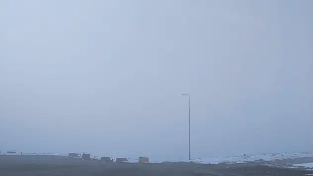 Kayseri'de yoğun sis