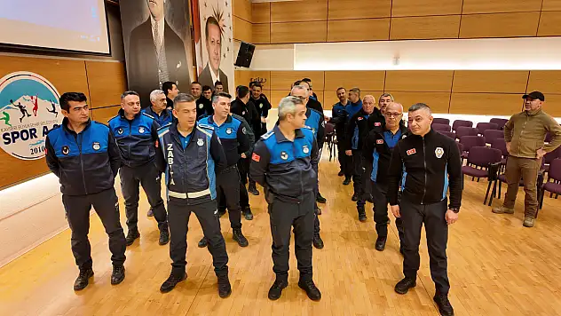 Kayseri'de Zabıta personeline eğitim