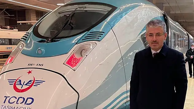 Kayseri Hızlı Tren Şantiyesinde Çalışmalar Sürüyor