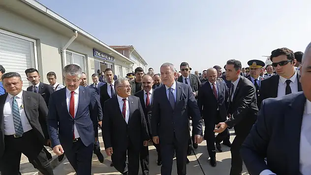 KAYSERİ İKİ BAKANI AĞIRLADI