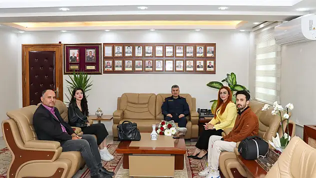 Kayseri İl Jandarma Komutanı Yeşilyurt'a NÜANS Medya'dan ziyaret