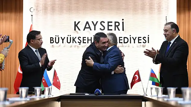 KAYSERİ İLE ŞUŞA ARASINDA 'KARDEŞ ŞEHİR' İMZALARI ATILDI