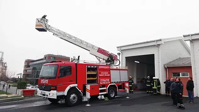 Kayseri itfaiyesi mayıs'ta 870 olayı müdahale etti