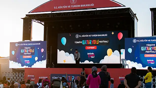 Kayseri kültür yolu festivali coşkuyla sürüyor