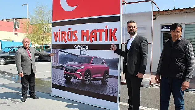 KAYSERİ'Lİ MUCİT VİRÜSMATİK YAPTI