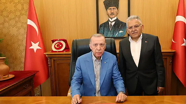KAYSERİ MİTİNGİ SONRASI PARTİYİ ZİYARET