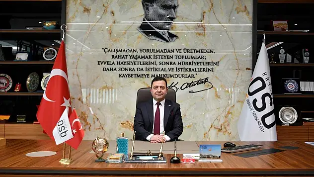 Kayseri OSB başkanı: Büyüme için sanayici desteklenmeli