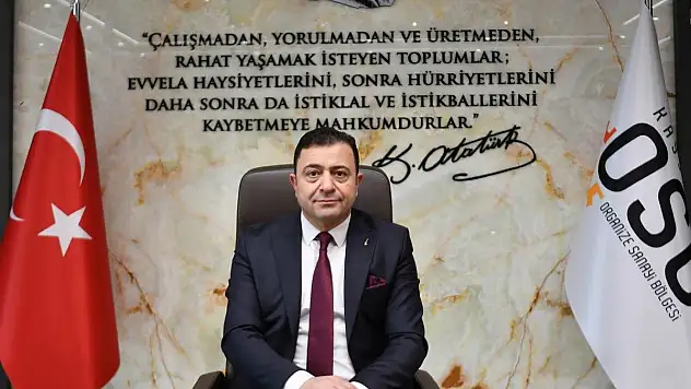 Kayseri OSB Başkanı Mehmet Yalçın'dan 10 Ocak Çalışan Gazeteciler Günü