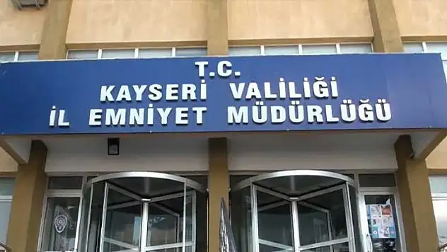 Kayseri suçla mücadele operasyonu