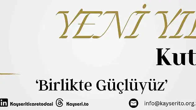 Kayseri Ticaret Odası Resmi İlan