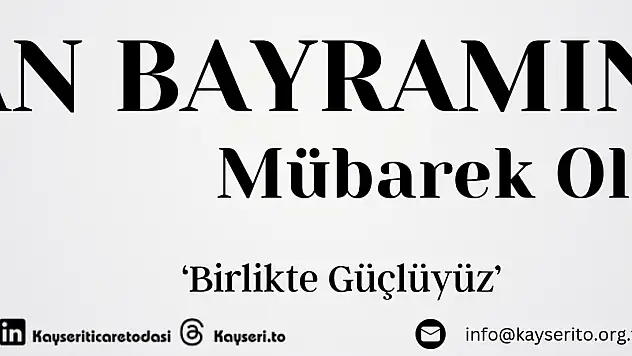 Kayseri ticaret odası resmi ilan