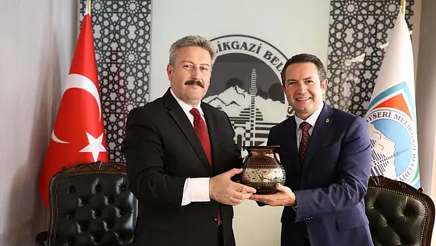KAYSERİGAZ'DAN BAŞKAN PALANCIOĞLU'NA ZİYARET