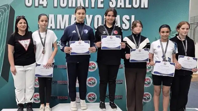 Kayserili Sporcu Gülle Atmada Türkiye İkincisi Oldu