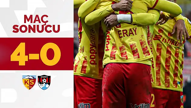 Kayserispor 4-0 Vanspor
