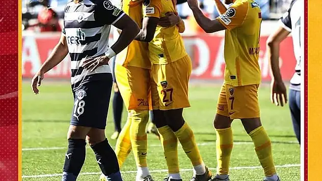 Kayserispor dolu dizgin 0-1