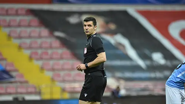 Kayserispor Gaziantep FK maçını Ümit Öztürk yönetecek