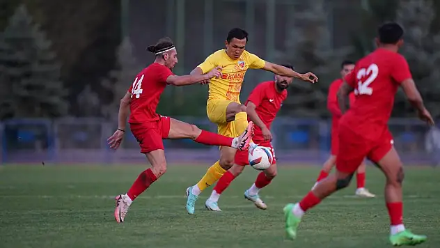 Kayserispor hazırlık maçında Vanspor'u mağlup etti