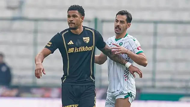 Kayserispor–Konyaspor maçında ilk yarı golsüz geçti