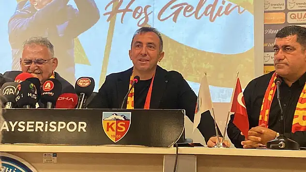Kayserispor Yeni Teknik Direktörle Sözleşme İmzaladı