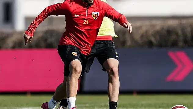 Kayserispor'da Beşiktaş maçı hazırlıkları devam ediyor
