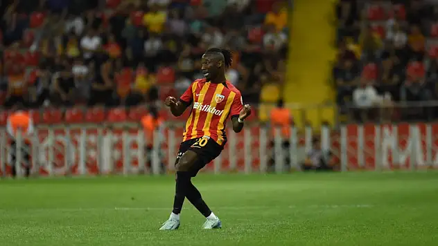 Kayserispor'da Bilal, Arif ve Mane Trabzonspor maçında forma giyemeyecek