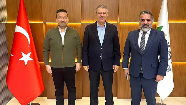 KGC ve TSYD Başkanlarından Hüseyin Akay'a ziyaret