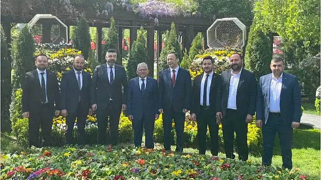 Kırgız Büyükelçi Kayseri ziyaretlerini tamamladı