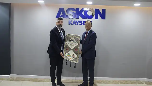 KIRGIZ BÜYÜKELÇİ KAYSERİ'DE