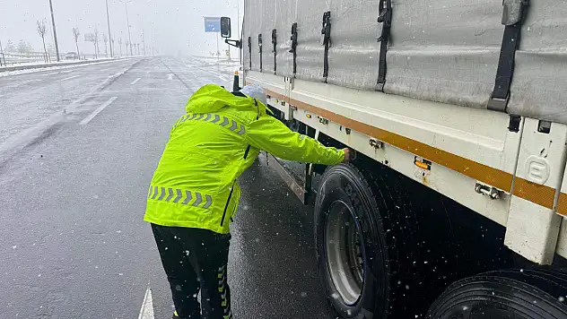 Kış lastiği zorunluluğu erken başladı