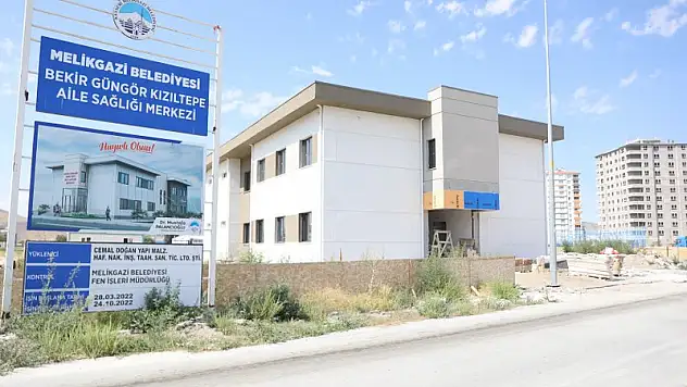 Kızıltepe Aile Sağlığı Merkezi hizmet vermeye hazırlanıyor