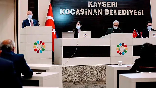 Kocasinan belediye meclisi toplandı