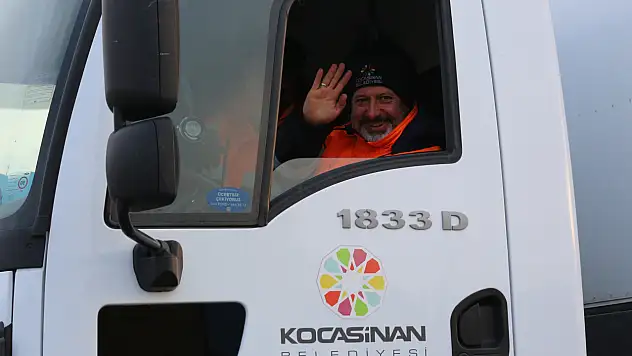 Kocasinan belediyesi kar yağışına hazır