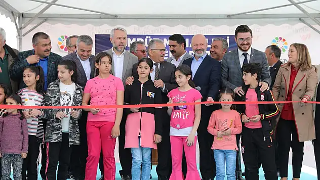 KOCASİNAN BELEDİYESİ'NDEN ZÜMRÜT'E MODERN PAZAR YERİ