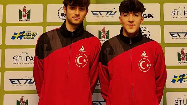 Kocasinan Belediyesi SK masa tenisi sporcuları Avrupa Şampiyonası'nda