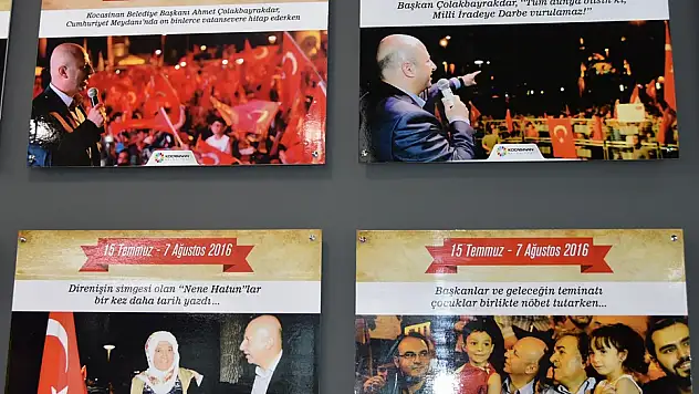KOCASİNAN'DA 15 TEMMUZ RUHU YAŞATILIYOR