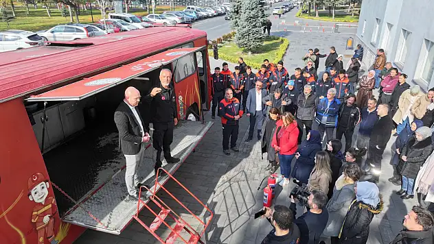Kocasinan'da acil durum ve yangın tatbikatı