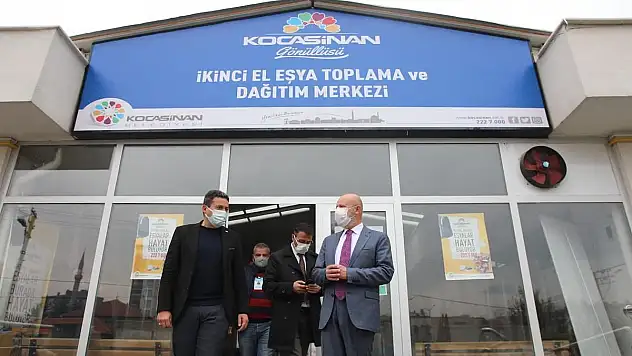 KOCASİNAN'DA İKİNCİ EL EŞYALAR DEĞERLENİYOR