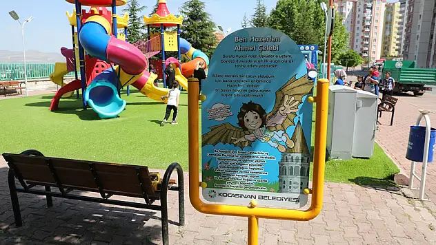 KOCASİNAN'DAN PARKLARA EĞLENDİRİCİ VE ÖĞRETİCİ DOKUNUŞ