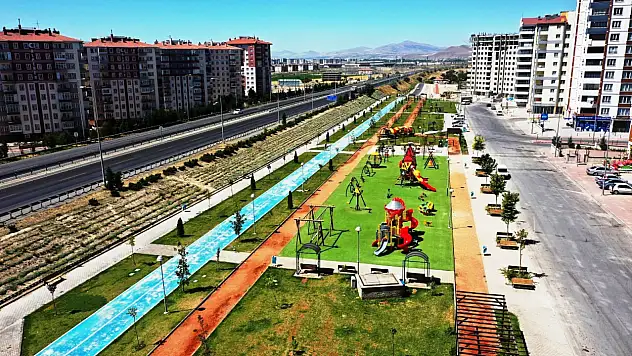 Kocasinan'dan yeşil alan rekoru