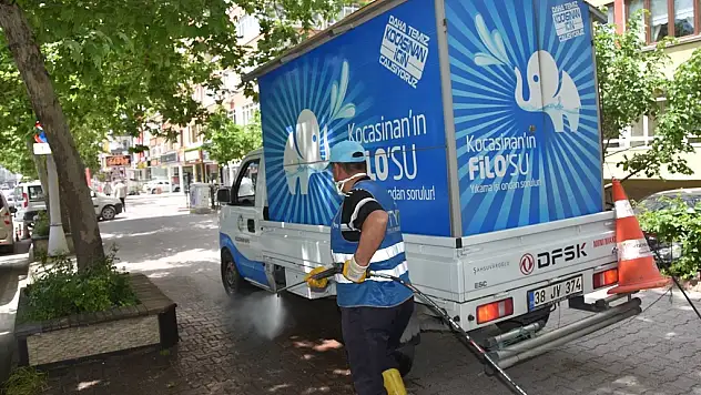 KOCASİNAN'IN FİLOSU İLE KALDIRIMLAR PIRIL PIRIL