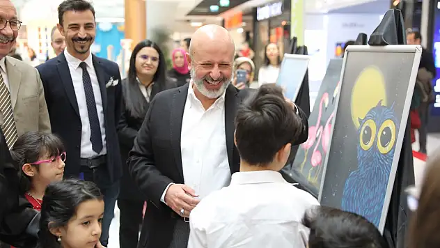 GELECEĞİN RESSAMLARI GÖRÜCÜYE ÇIKTI