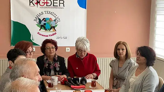 Koramaz Vadisi'nde bahar temizliği