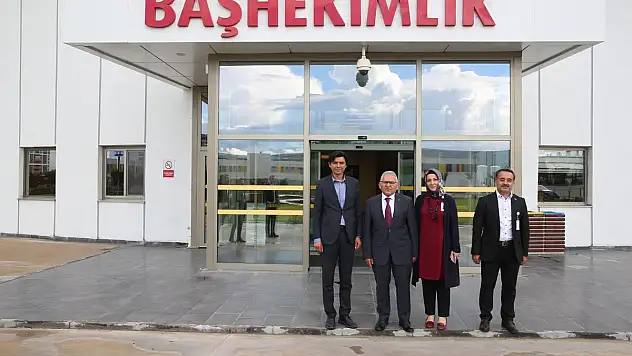 KOYUNCU'YA 'HAYIRLI OLSUN' ZİYARETİ