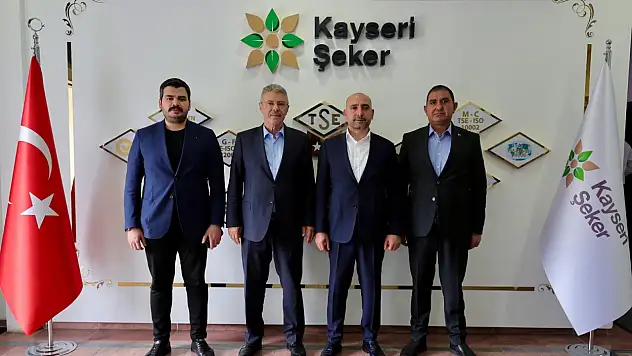 KTB Başkanı Bağlamış'tan Kayseri Şeker'e Ziyaret