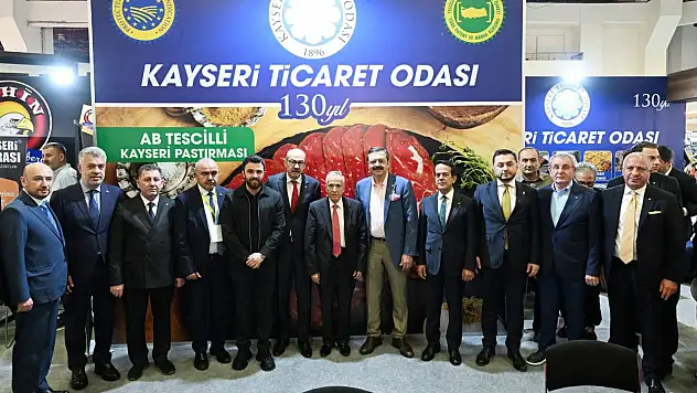 KTO'ya YÖREX'te AB Tescilli Pastırma Başarısı ve Plaket Onuru