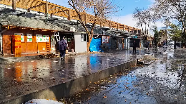Kurşunlu Parkı içindeki kafe kaldırıldı