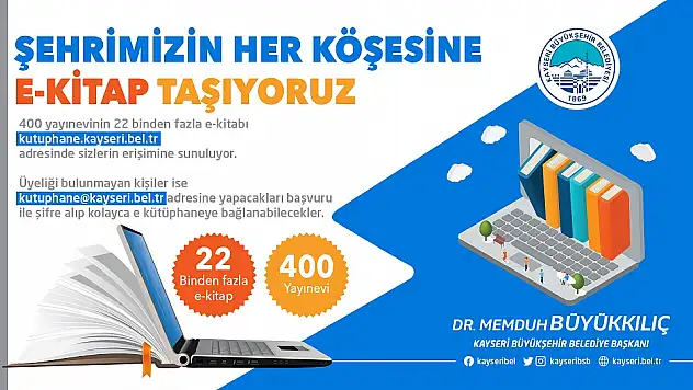 KÜTÜPHANELERE EVLERİNİZDEN BAĞLANIN
