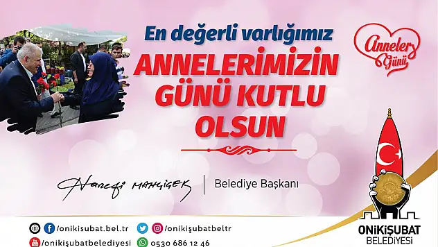 Mahçiçek, 'Fedakârlık Denince İlk Akla Gelendir Annelerimiz'