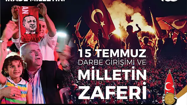 Mahçiçek'ten 15 Temmuz Demokrasi Zaferi Kutlaması