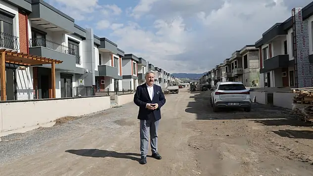 Melikgazi'de Bahçeli Ev Projesi Hızla Tamamlanıyor